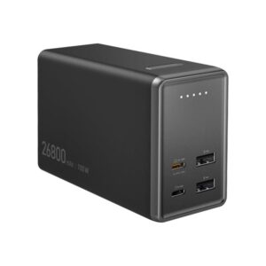 j5create 26800mAh 4-Port Powerbank Powerbank - Sort - 26800 mAh
