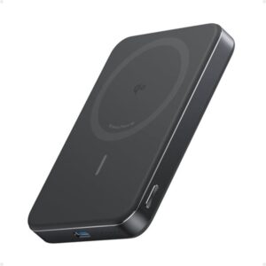 Anker MagGo Power Bank (10K Slim) - Black Powerbank - Sort - 10000 mAh