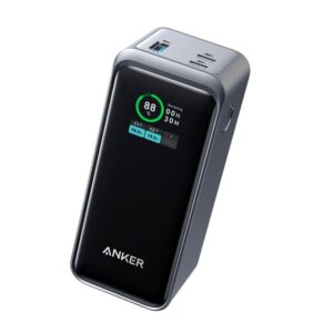Anker Prime 20K 200W Powerbank - Sort - 20000 mAh