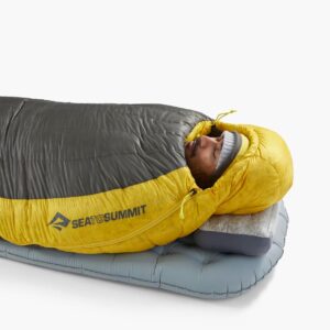 Sea to Summit Spark -9c Down Sleeping Bag (Sort (BELUGA BLACK) Personlængde 185 cm)