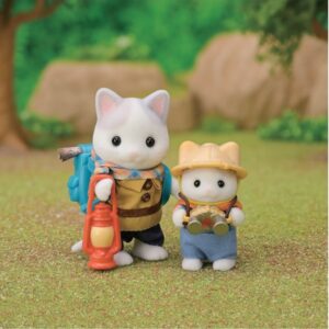 Sylvanian Families Spændende opdagelsessæt -Latte Cat Bror & Baby
