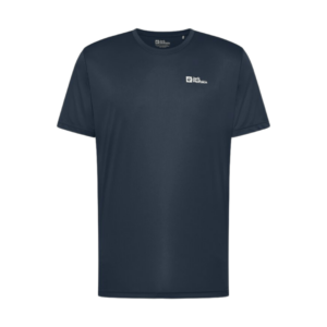 T-shirt til herre - Jack Wolfskin Tech T - Blå