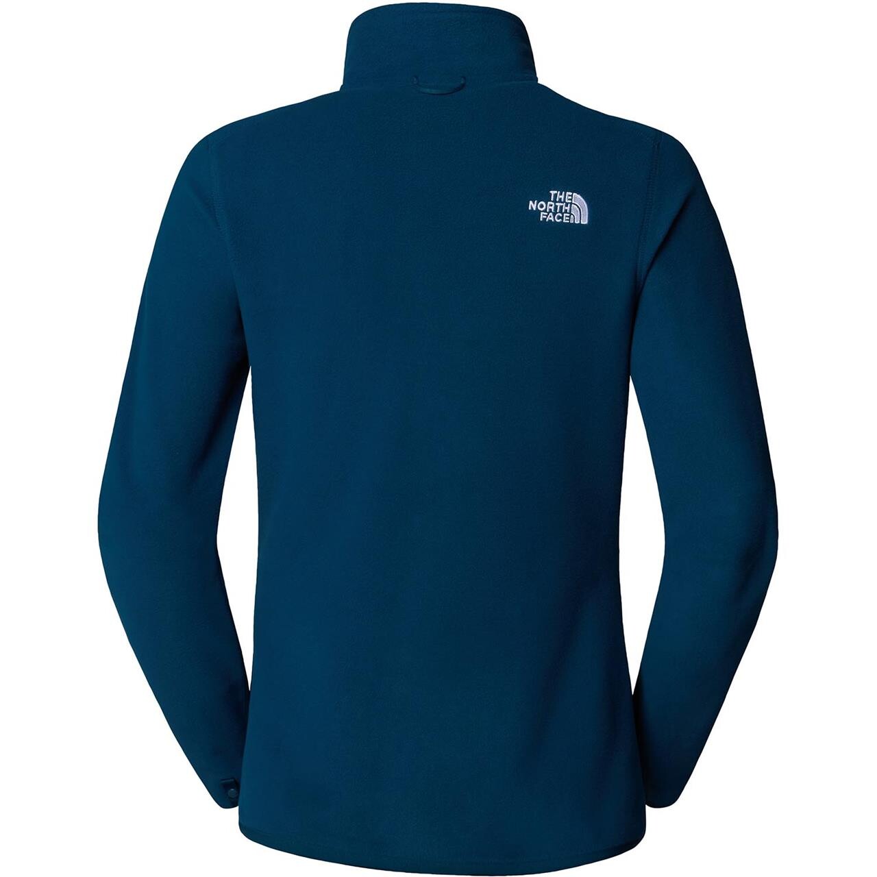 The North Face Womens 100 Glacier Full Zip (Blå (MIDNIGHT PETROL) X-large)