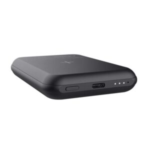 Trust Magno Magnetic Wireless Powerbank - Sort - 5000 mAh