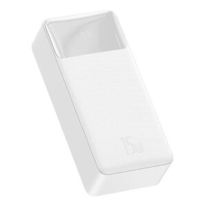 Baseus Bipow Powerbank - Hvid - 30000 mAh