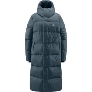 Haglöfs Womens Long Down Parka (Blå (TARN BLUE) Medium)