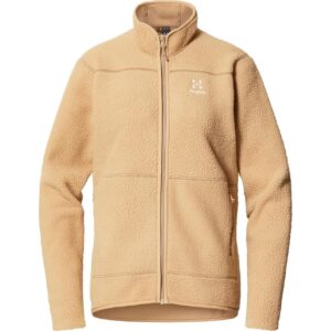 Haglöfs Womens Mossa Pile Jacket (Beige (SAND) Small)