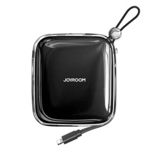 Joyroom JR-L003 Jelly 10000mAh Powerbank Lightning 22.5W (black) Powerbank - Sort - 10000 mAh