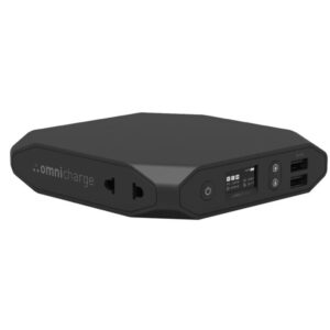 Omnicharge Omni20+ Powerbank - Sort - 20000 mAh