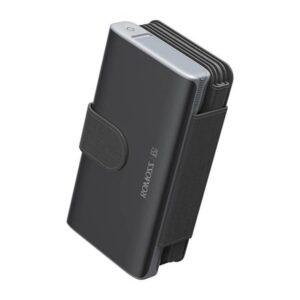 ROMOSS Solar Powerbank 30000mAh 65W Black Powerbank - Sort - 30000 mAh