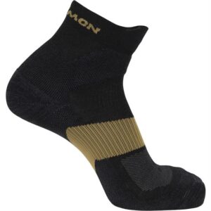 Salomon X Ultra Quarter Socks, Black / Kelp