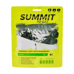 Summit to Eat Morning Menu Havregrød med hindbær