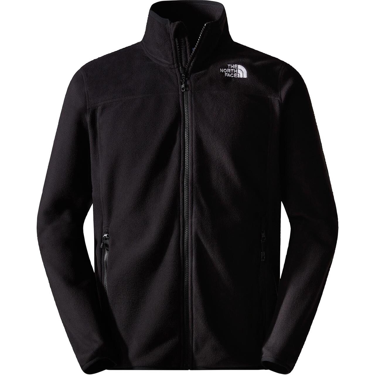 The North Face Mens 100 Glacier Full Zip (Sort (TNF BLACK-NPF) Small)