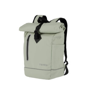Travelite Basics Canvas Rollup Grøn Rygsæk