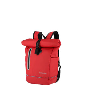 Travelite Basics Canvas Rollup Rød Rygsæk