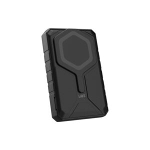 UAG wireless power bank - rugged with stand MagSafe compatible - 24 pin USB-C USB - 20 Watt Powerbank - Sort - 10000 mAh